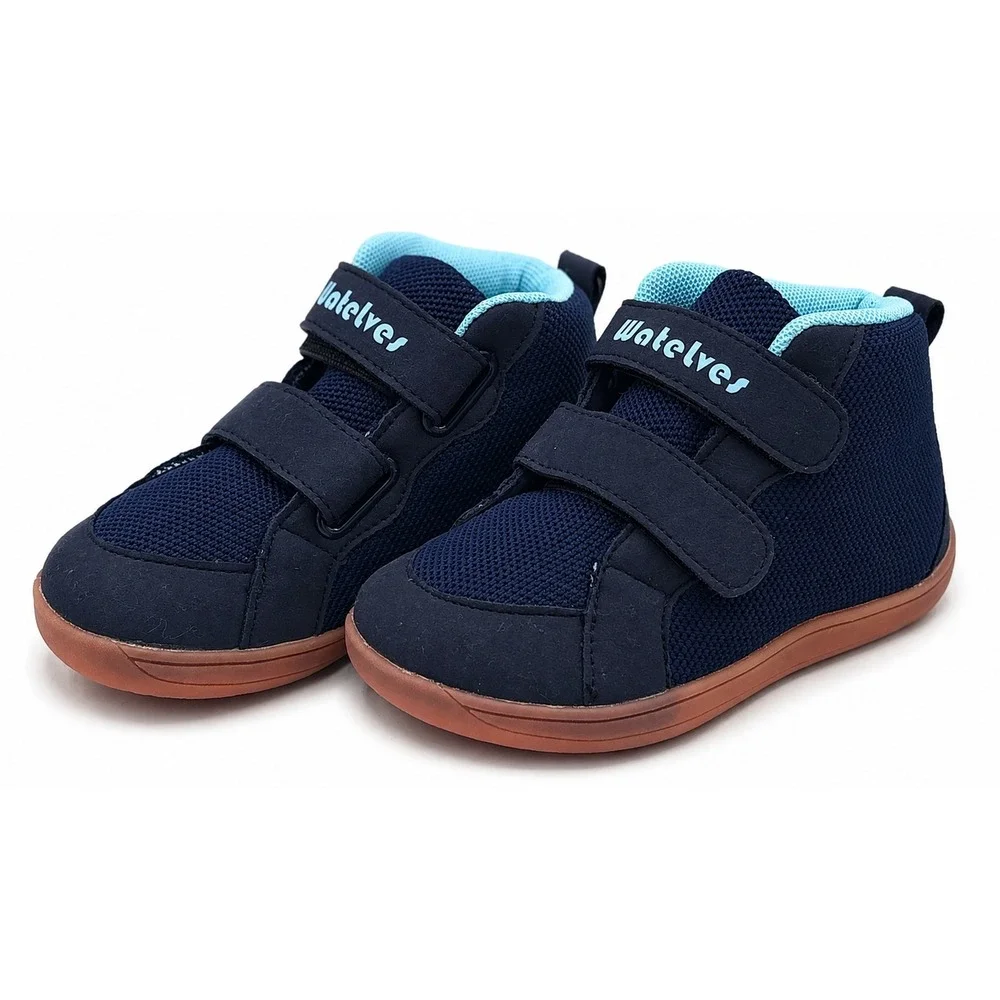 WateLves Wide Barefoot Toddler 10C Blue Zero Drop Minimalist Walking‎ Shoes Kids